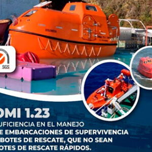 OMI 1.23 - Suficiencia en el Manejo de Embarcaciones de Supervivencia y Botes de Rescate