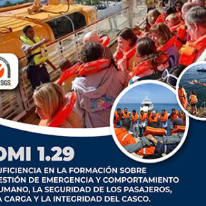 OMI 1.29 -  Suficiencia en la formación en gestión de emergencias y comportamiento humano.